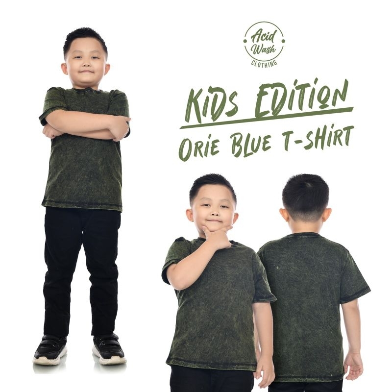Kaos washing anak polos