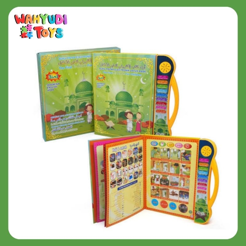 MAINAN MURAH BUKU PINTAR - E-BOOK MUSLIM ANAK 4 BAHASA