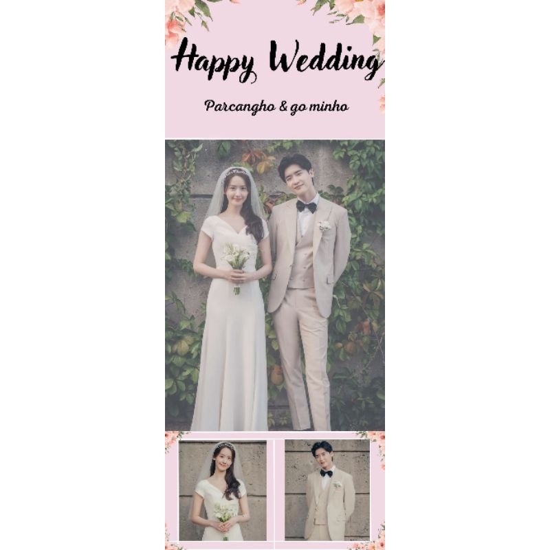 XBannerWedding/ XbannerWisuda/ Banner sempro/Aqiqah