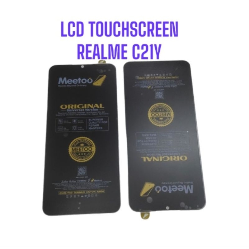 LCD TOUCHSCREEN REALME C21Y / RMX3261 - LCD FULLSET REALME C21Y ORIGINAL OEM