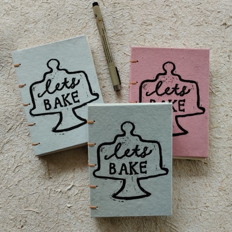 

Notebook Handmade Ukuran A6, isi Kertas Novel Polos A6
