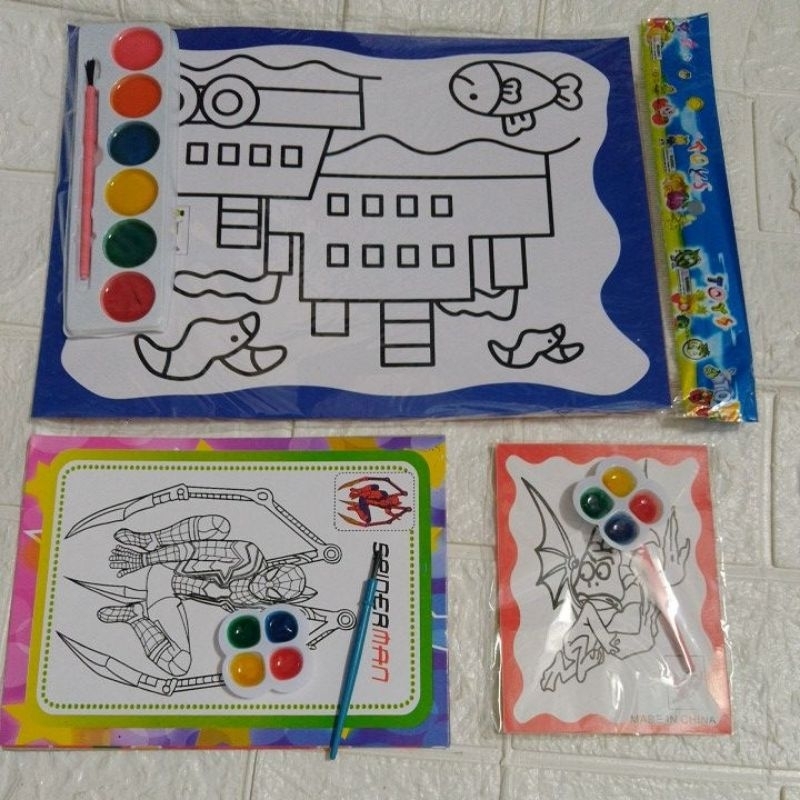 

MAINAN MEWARNAI CAT AIR - MAINAN EDUKASI ANAK