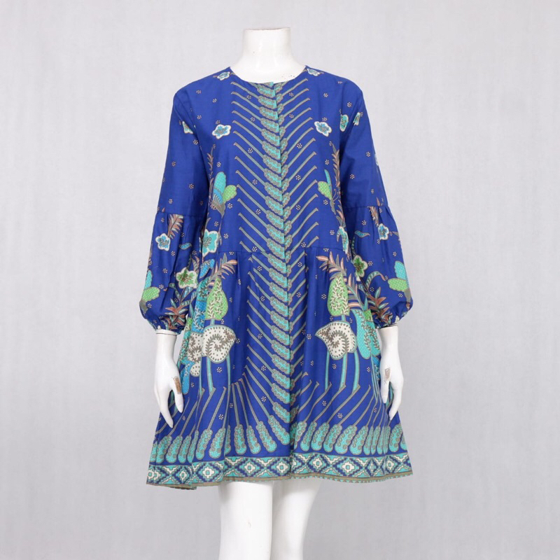 Tunik batik naura Busui friendly lengan balon