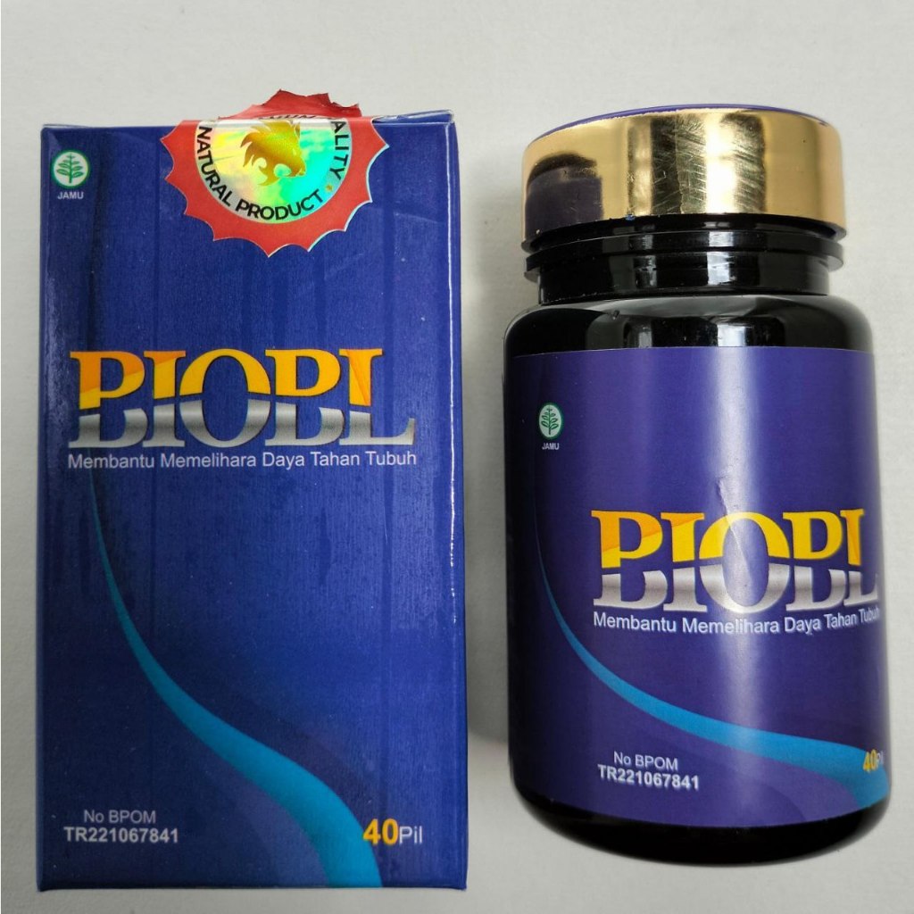 Pil Hitam Ajaib Bio BL Cypress Original isi 40 Pil Hitam Biobl