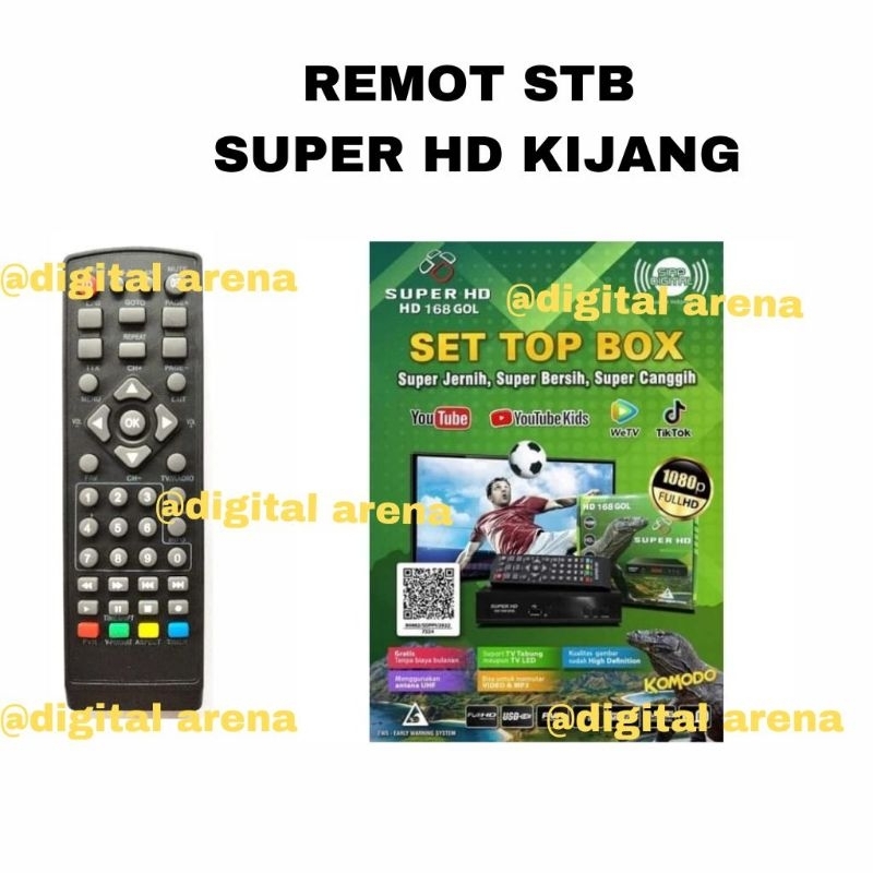 REMOT STB SUPER HD GOL