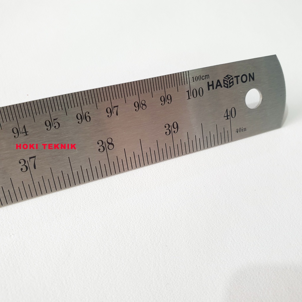 

Penggaris Hasston 100 cm Stainless