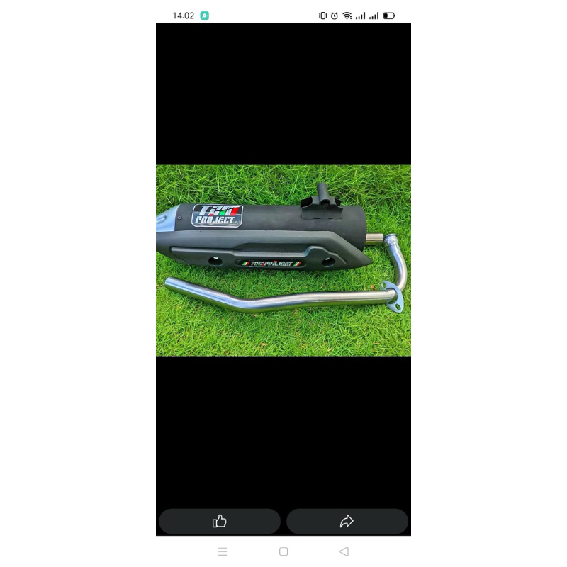 Knalpot TZM project beat vario nmax aerox dll