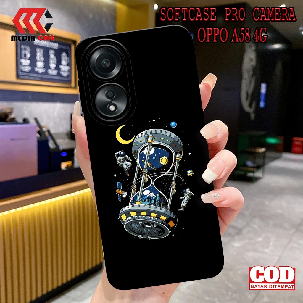 Case Hp OPPO A58 4G Terbaru - Motif Case ASTRONOT - Casing Hp OPPO A58 4G - Softcase Hp OPPO A58  - 
