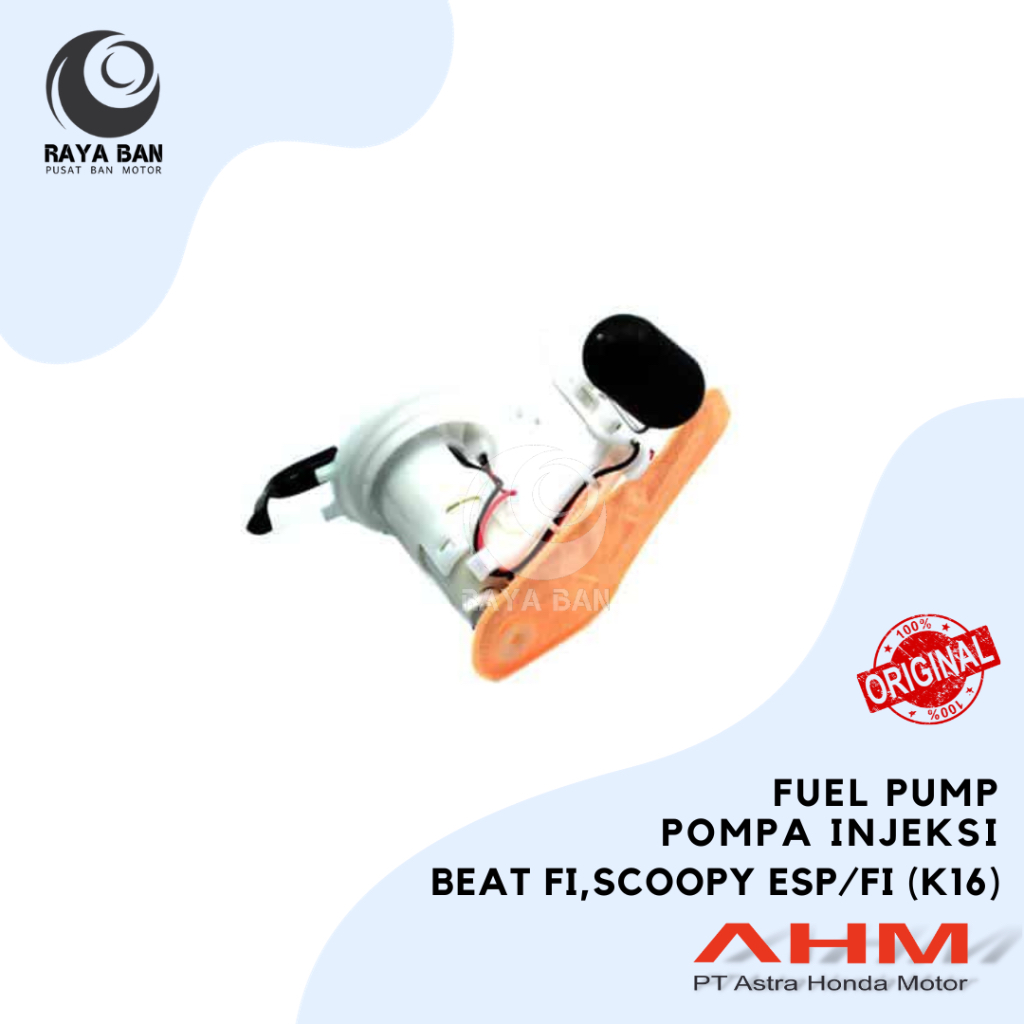 16700-K16-305 Fuel Pump Pompa Injeksi Honda BeAT Fi,Scoopy eSP/Fi Asli AHM HGP