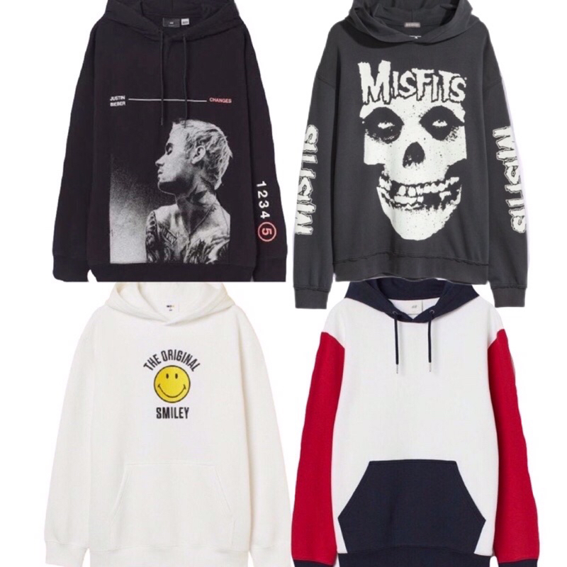 HM FULL TAG NEW JUSTIN BIEBER FULL TAG CHANGES BLACK MISFITS RED WHITE MIX THE ORIGINAL STAY SMILEY 