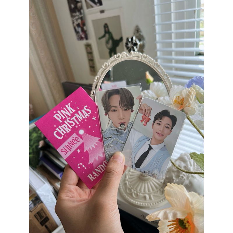 Official Photocard Pink Christmas SHINee KEY MINHO