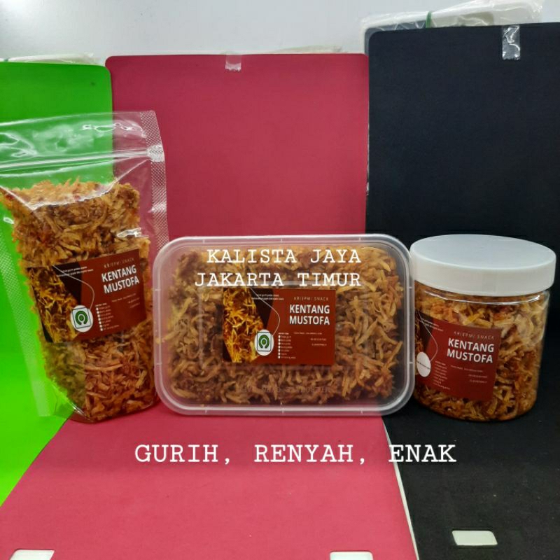 

KENTANG KERING/KENTANG GORENG/KENTANG MUSTOFA 250gr 250 Gram