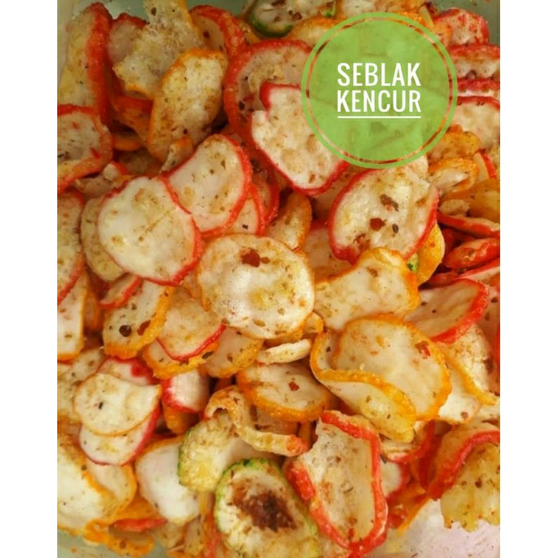 

Krupuk Seblak Kencur Pedas Manis Gurih Snack Curah Murah