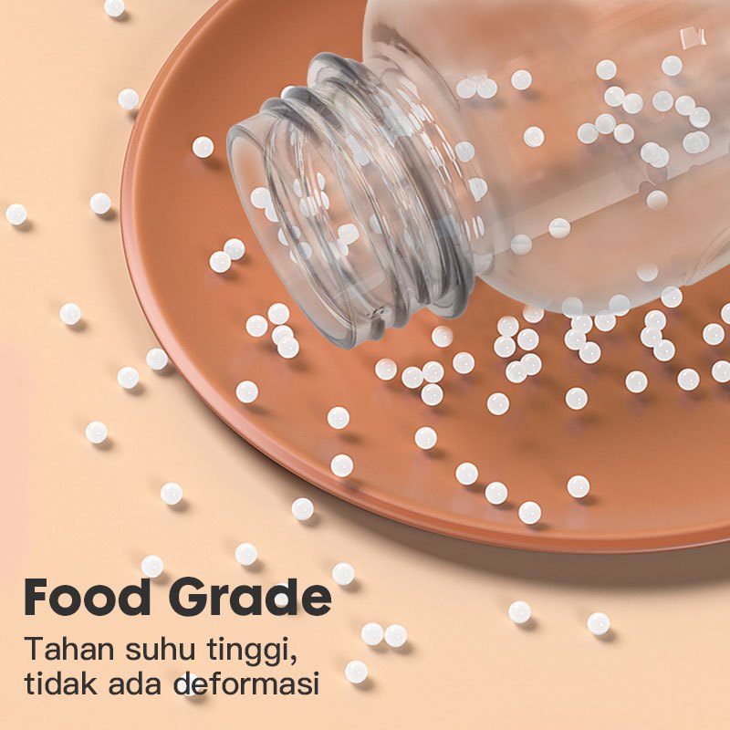 Eatkit Botol Air Olahraga Kapasitas Besar Gym Botol Air Luar Ruangan Plastik Anti Tumpah Portabel