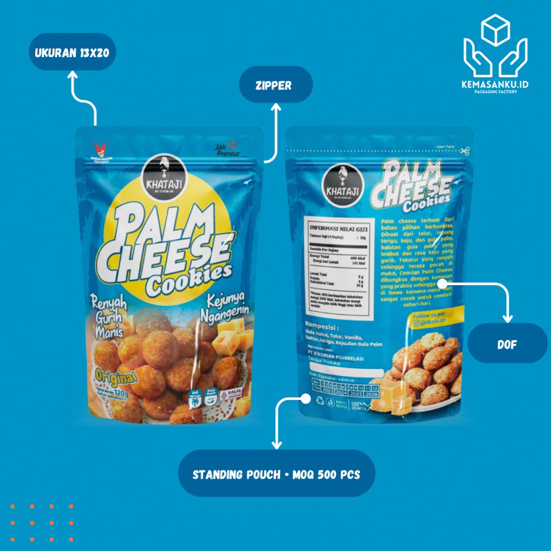 Standing Pouch Custom Ziplock Zipper