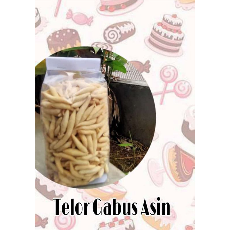 

Telor Gabus,Kue Kering Jadul,Manis&Asin UK 1kg