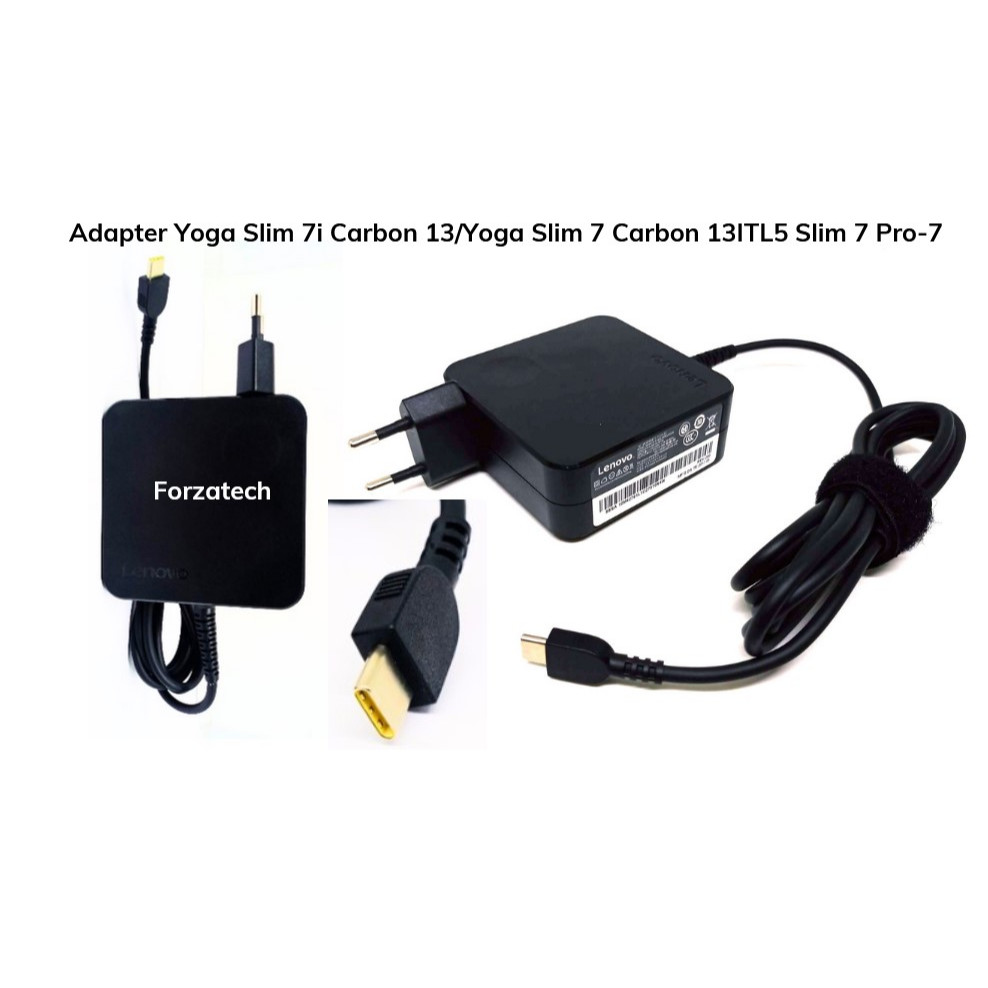Adapter Laptop Yoga Slim 7i Carbon 13/Yoga Slim 7 Carbon 13ITL5 Slim 7 Pro-7 New Bargaransi