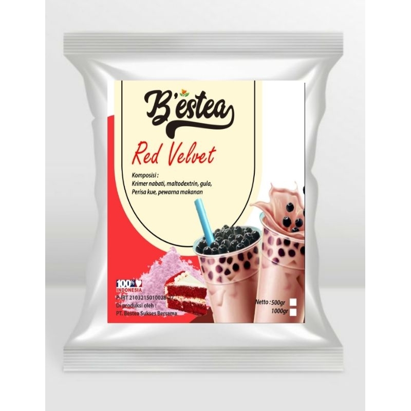 

B'estea Minuman Bubuk Rasa Red Velvet 1kg
