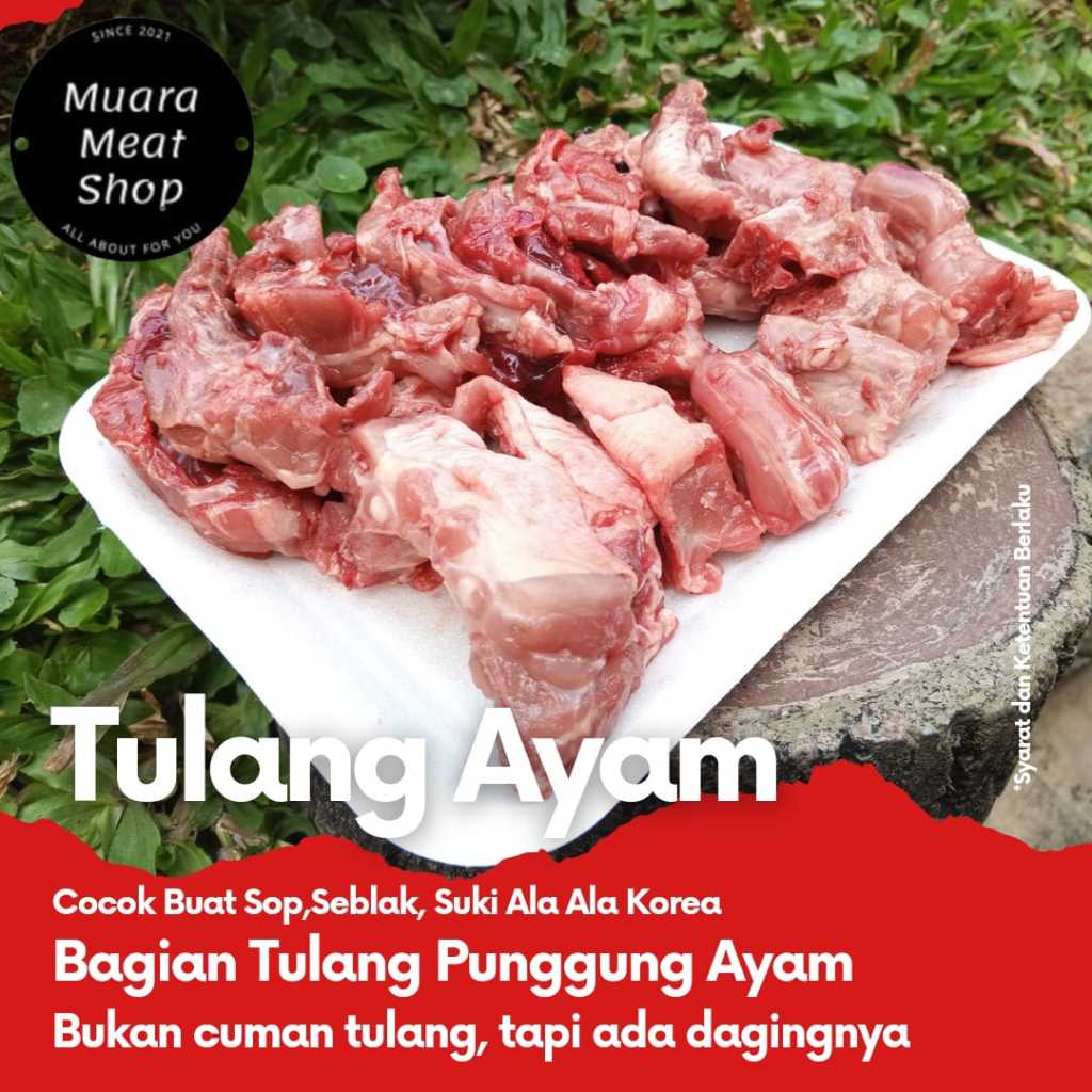 

Punggung / Tulang / Leher Ayam /Tulang Sop Ayam