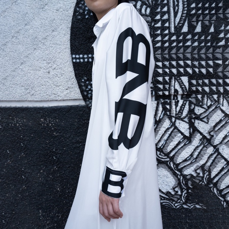 new bnb mateen set white blm pernah pake large