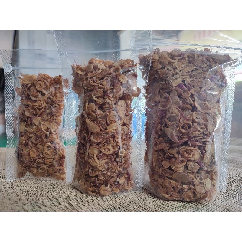

Brambang Goreng Kemasan 50g, 100g, 200g . Produksi home made