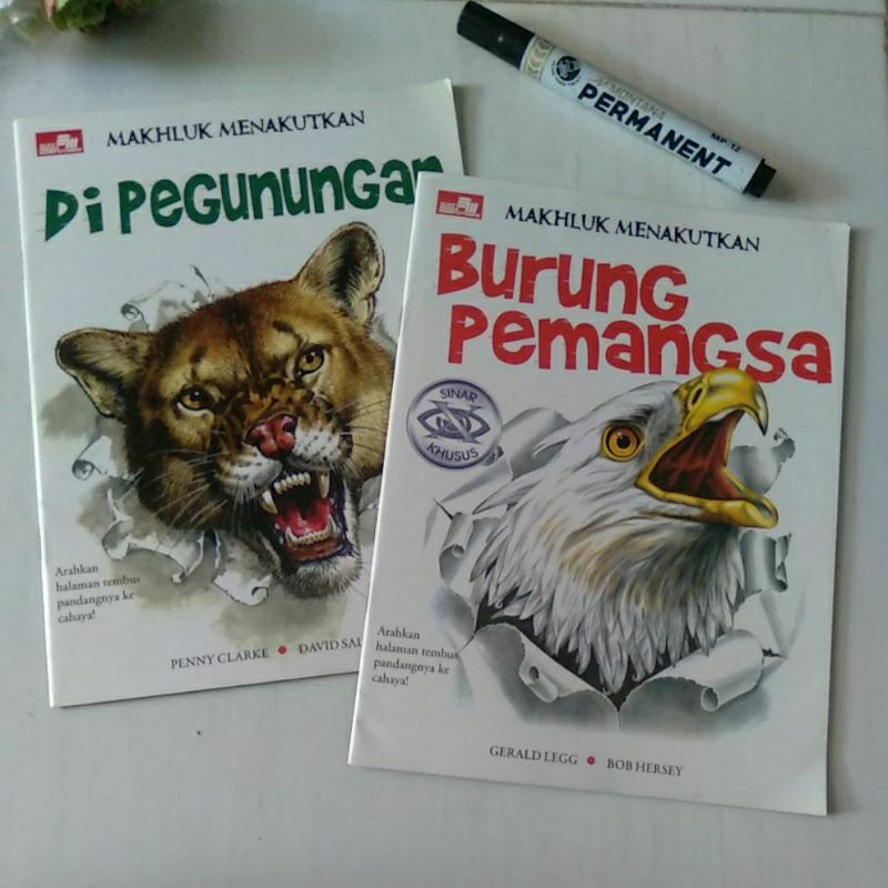 Buku anak prelove Makhluk menakutkan beruang