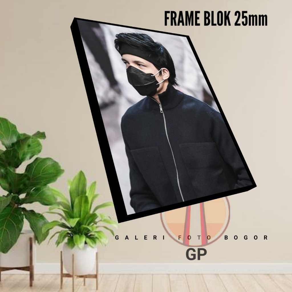 GP CETAK FOTO BINGKAI 10R 20X30 TEBAL 25 MM - FRAME BLOK FIBER PLASTIK ads GALERI FOTO BOGOR