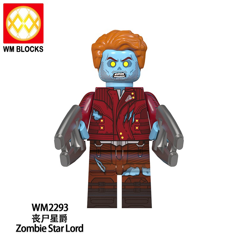 WM2293 Mainan minifigure zombie star lord mini action figure avengers marvel