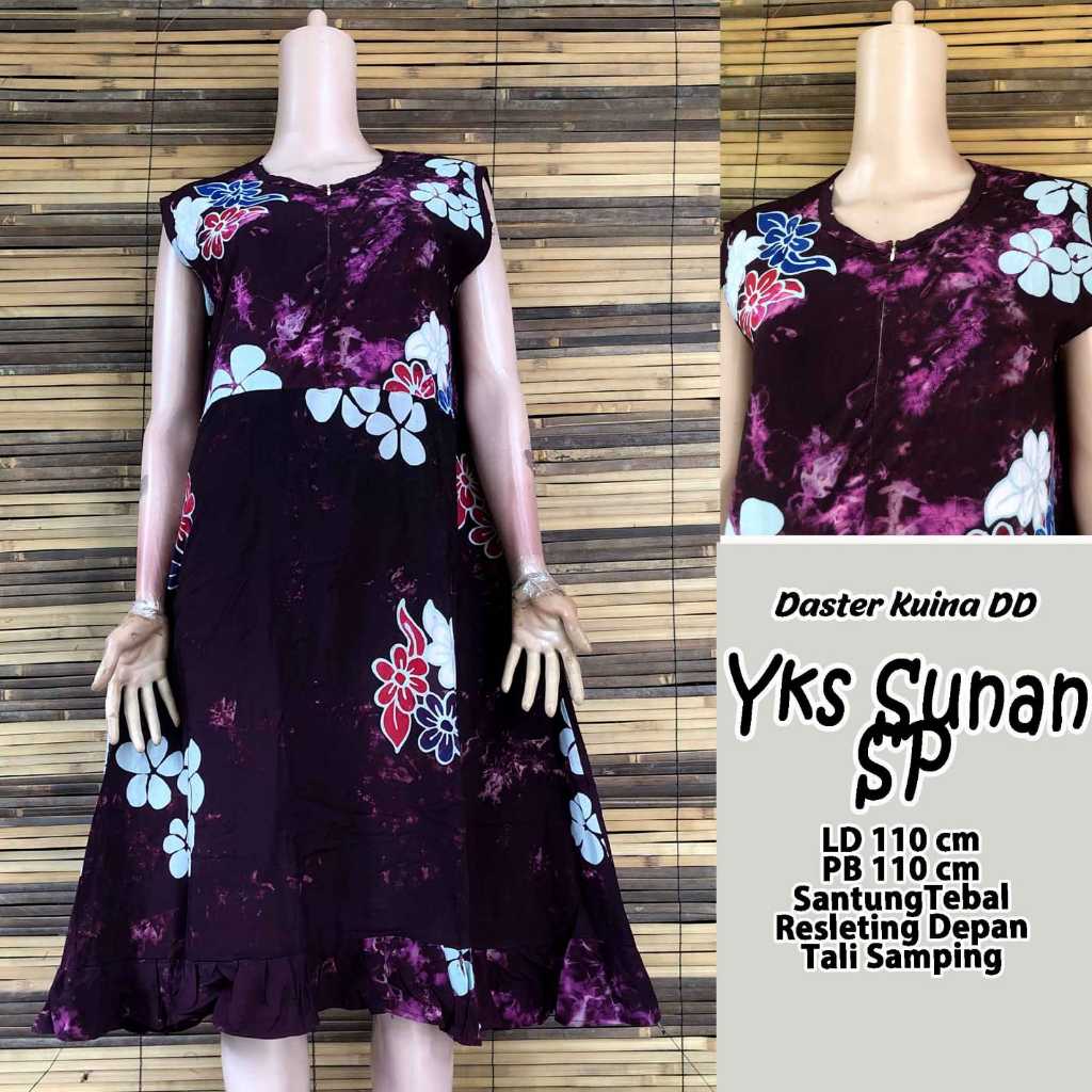 DASTER YUKENSI SUNAN KUINA LD 110 PB 110 DASTER BATIK PEKALONGAN DASTER JUMBO DASTER BUSUI DASTER TA