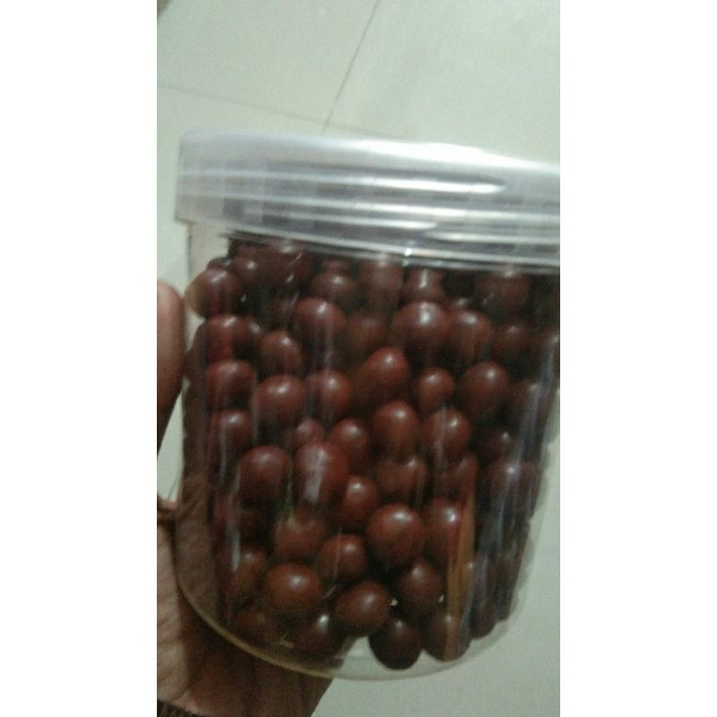 

biskuit salut coklat