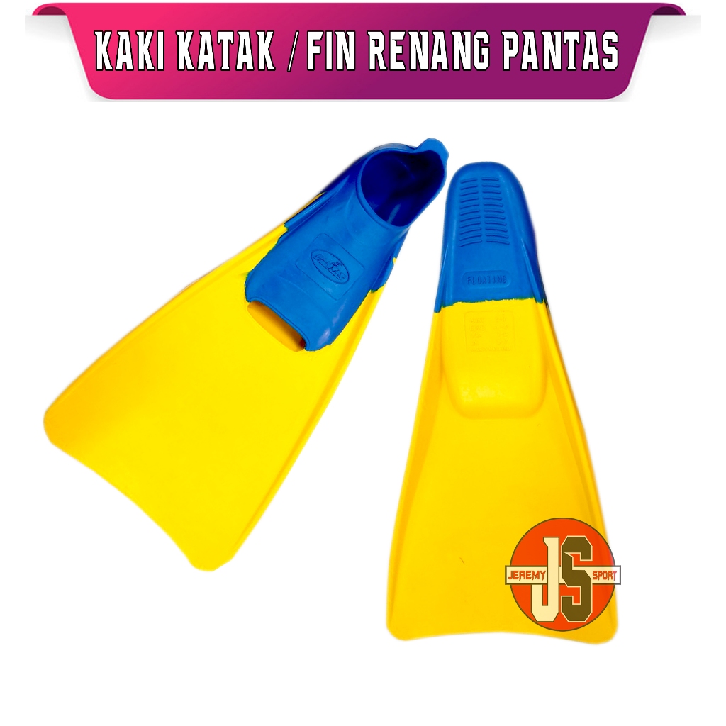 Kaki Katak - Diving Fin - Fin Renang Merk Pantas Size 30 - 33 Original