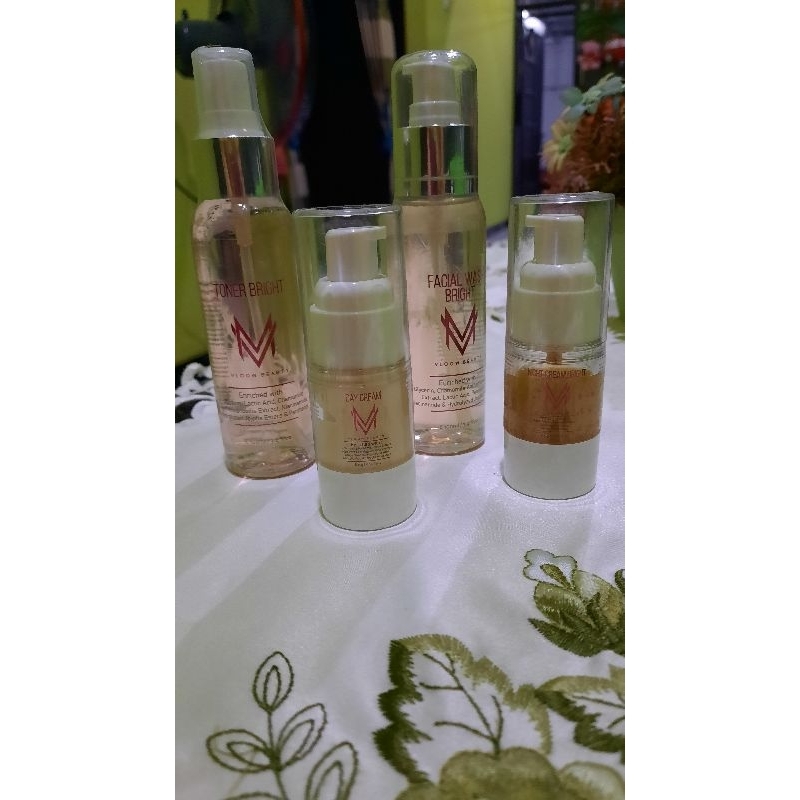2 paket skincare vloowless beauty brightening