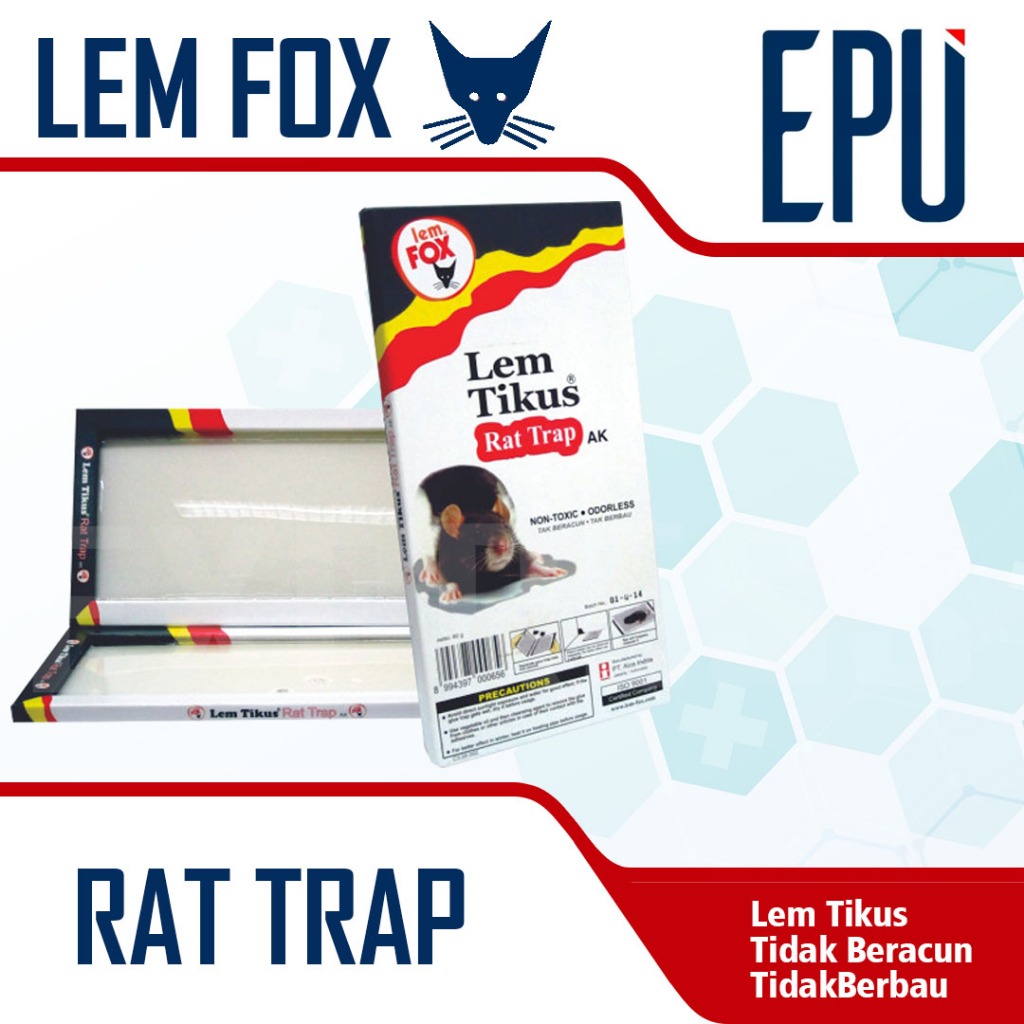 

Lem Fox Rat Trap Fox Lem Tikus Fox Perangkap Tikus Mouse Trap