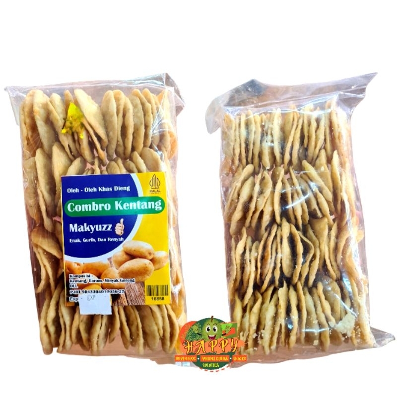 

Combro Kentang 350gram - Keripik Combro Kentang Khas Dieng