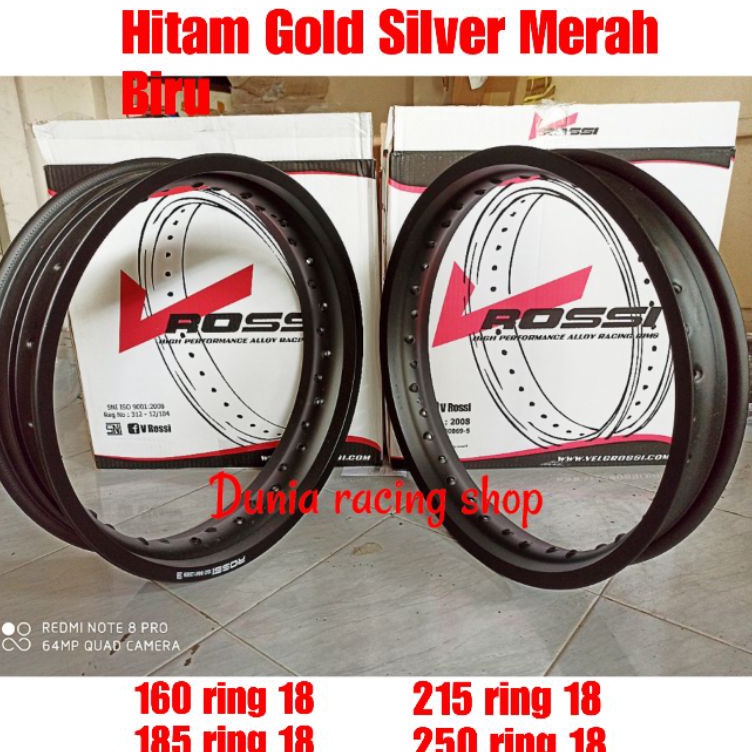 Wfm Velg Rossi 14 16 185 215 25 ring 18  Velg Rossi Lingkaran Rossi 14 18  16 18  185 18  215 18  25