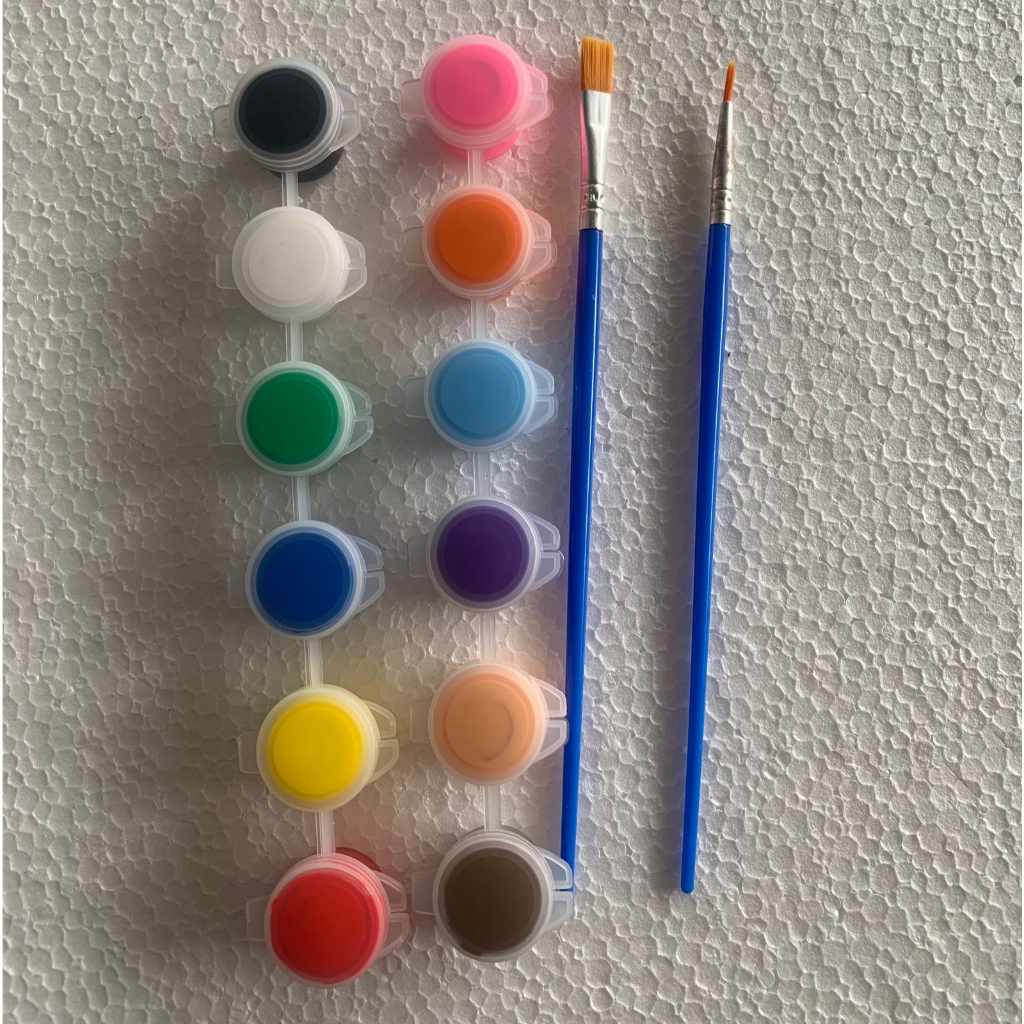 

Cat Akrilik Kanvas Lukis Canvas Paint Acrylic Color 3 ml per color