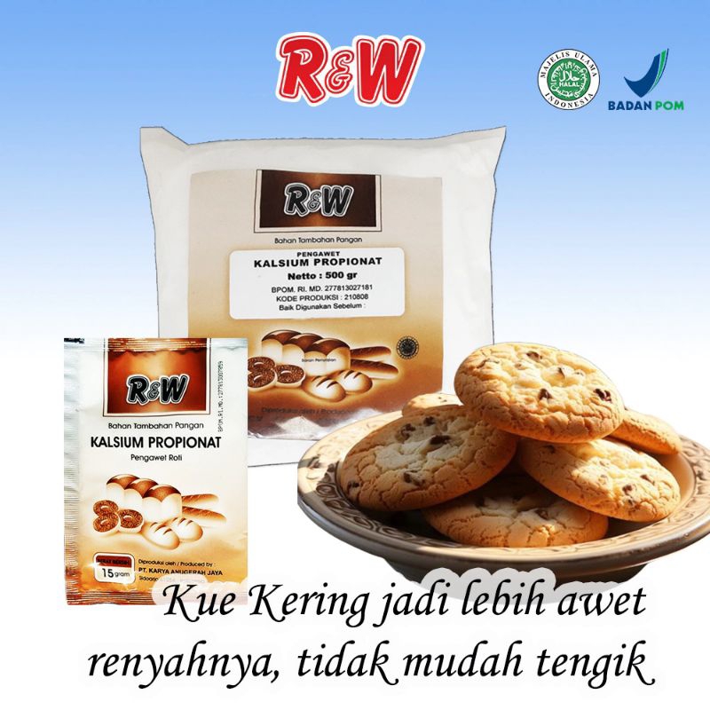 

Kalsium Propionat (pengawet Roti) isi 10 pack kemasan baru