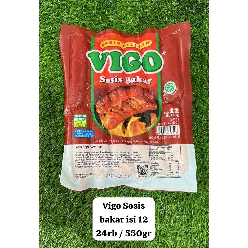 

VIGO Sosis Bakar isi 12 Pcs