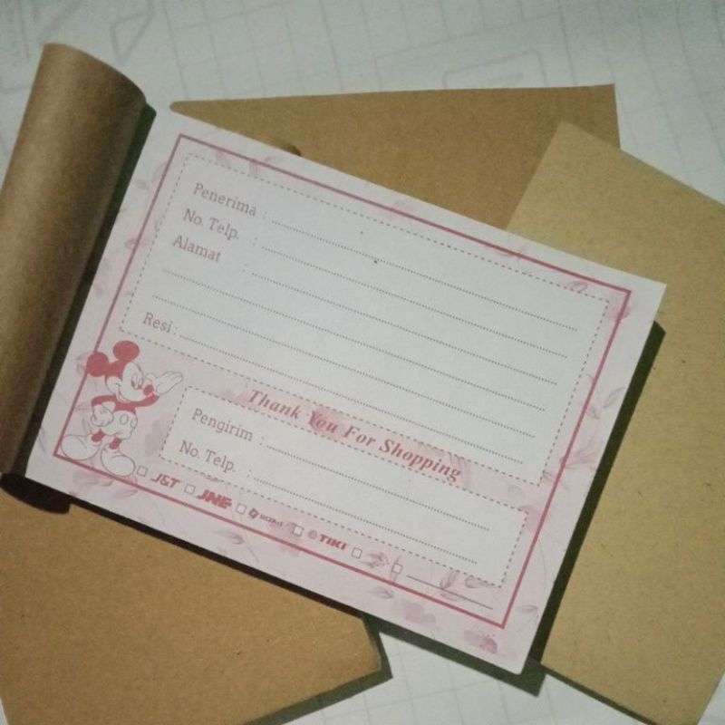 

label pengiriman/label olshop murah