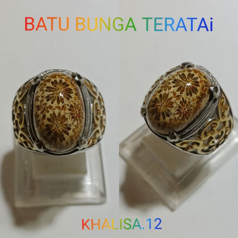 BATU AKIK BUNGA TERATAI