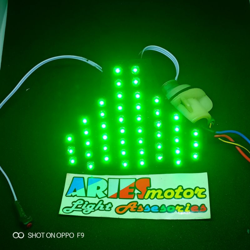 LAMPU LED BELAKANG RUNNING BEAT DELUXE - STREET ( HIJAU )