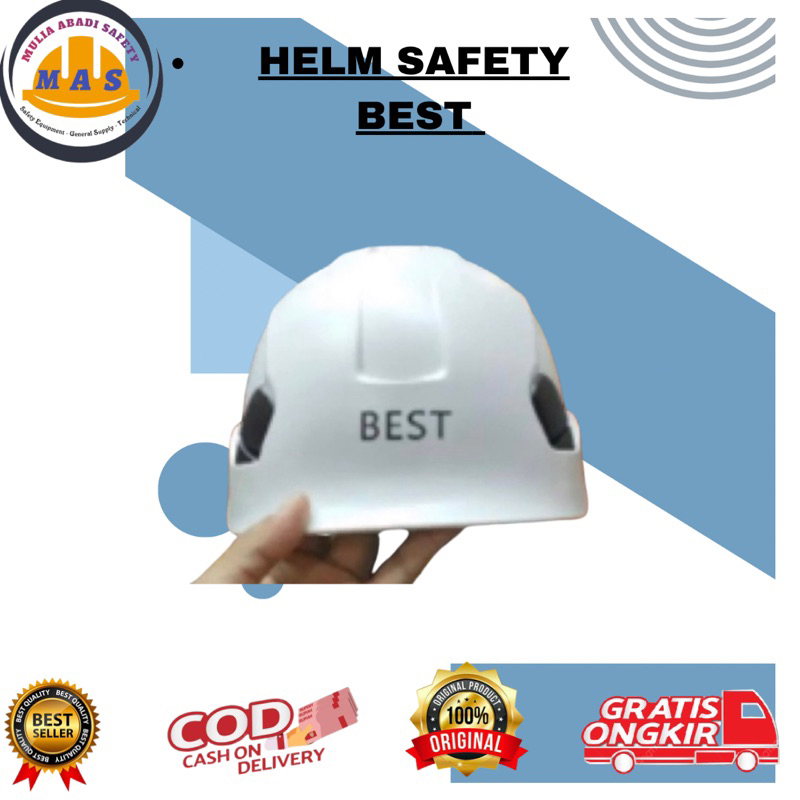 HELM SAFETY CLIMBING BEST SF - 061 / SAFETY HELMET / HELM SAFETY PROYEK / HELM CLIMBING