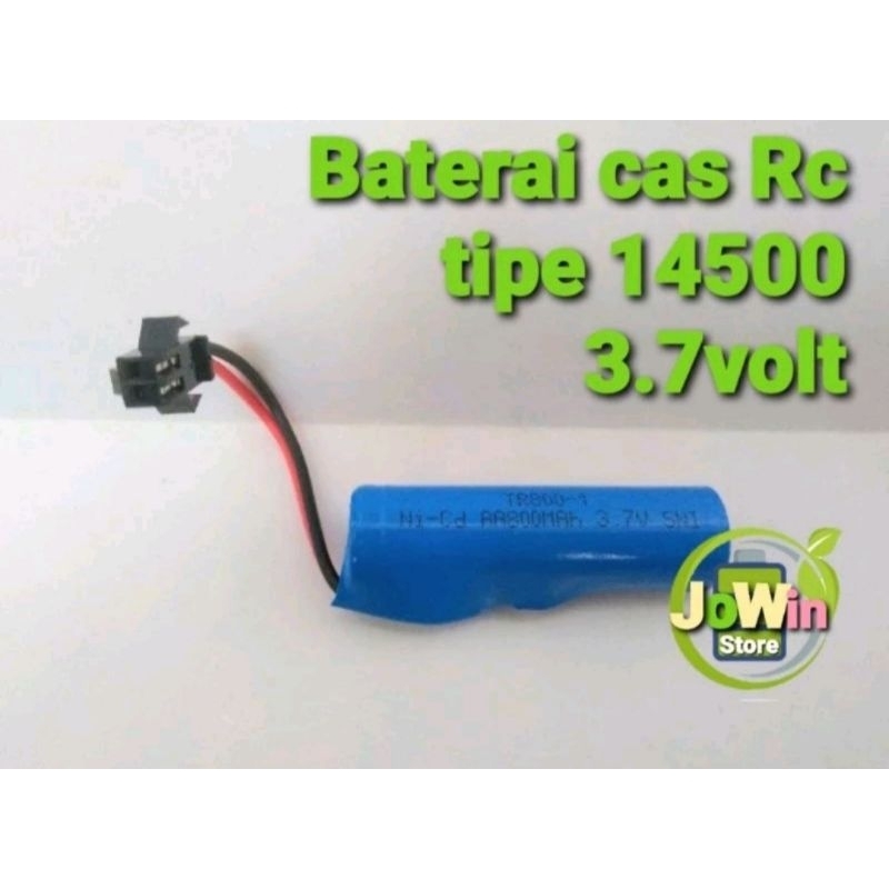 Baterai cas RC type 14500 3.7 volt