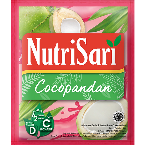 

NutriSari Cocopandan 10 Sachet