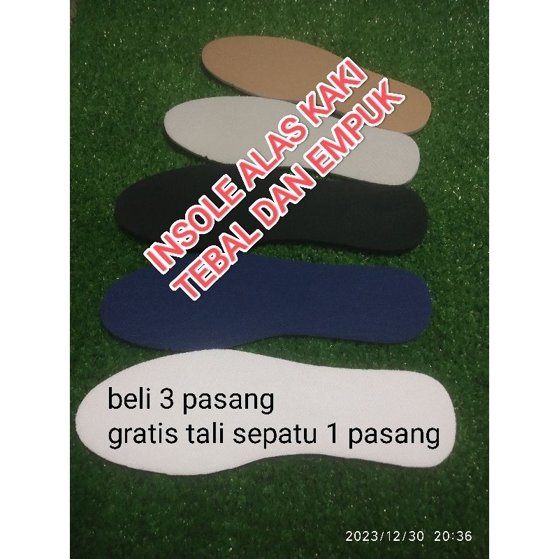 insol alas alas sepatu empuk tebal