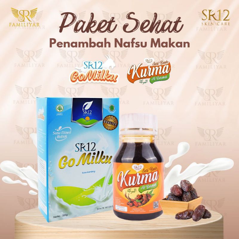 PAKET PENAMBAH BERAT BADAN SR12 - PAKET NAIKKAN BERAT BADAN SR12
• Gomilku untuk menambah berat bada