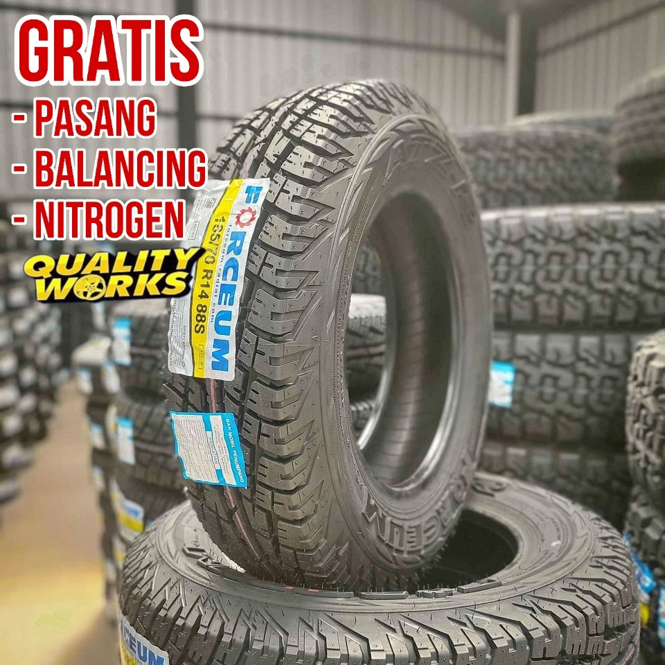 ban mobil Offroad ring 14 type AT ukuran 185 70 R14 Forcuem ATZ - Toko Ban Mobil murah