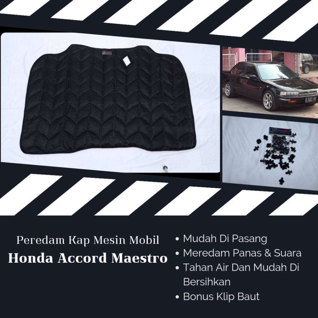 Peredam Kap Mesin Mobil Honda Accord Maestro