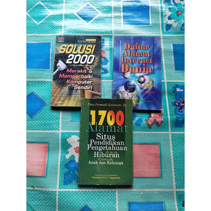 Cabutan Buku Komputer, SOLUSI 2000 Merakit & Memperbaiki Komputer... lengkapnya lihat Deskripsi