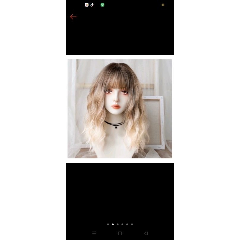 wig ala blackpink preloved